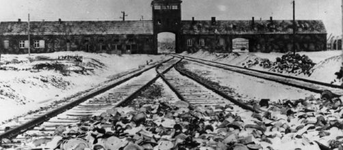 Auschwitz Prison, a concentration camp located in Poland during the Second World War. [image source: German Federal Archive/ Wikimedia Commons]