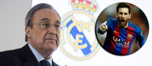 El presidente del Real Madrid Florentino Pérez