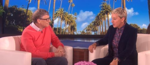 Ellen with Bill Gates. - [TheEllenShow / YouTube screencap]