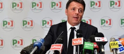 Matteo Renzi alla conferenza stampa del 5 marzo 2018