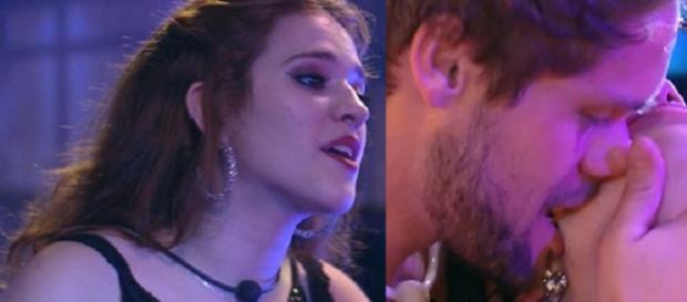 Breno tasca beijos quentes em Paula e Ana Clara se manifesta no BBB18 Breno tasca beijos quentes em Paula e Ana Clara se manifesta no BBB18