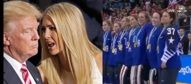 Donald, Ivanka Trump, Team USA, via Twitter Donald, Ivanka Trump, Team USA, via Twitter
