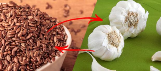 Mezcla de ajo con linaza para desintoxicar tu Cuerpo Mezcla de ajo con linaza para desintoxicar tu Cuerpo