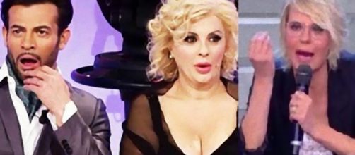 Maria De Filippi, Cipollari e Sperti sfottono una corteggiatrice .