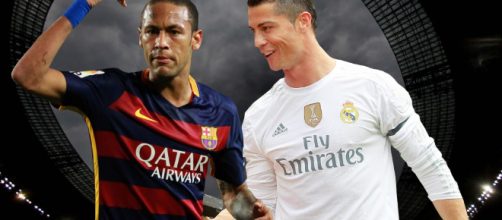 Real Madrid, PSG : Neymar pousse Cristiano Ronaldo au bras de fer ! - butfootballclub.fr