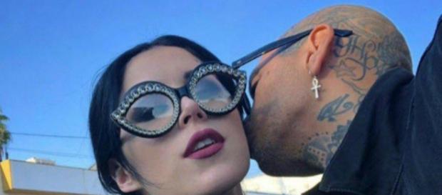 Kat Von D marries Leafar Seyer. Image via @thekatvond Kat Von D marries Leafar Seyer. Image via @thekatvond