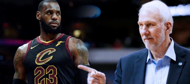 LeBron to team up with Popovich? - (Image: YouTube/NBA) LeBron to team up with Popovich? - (Image: YouTube/NBA)