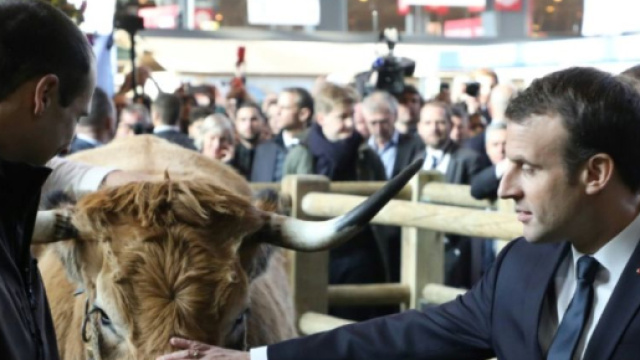 Macron en «terre de conquête» au salon de l'Agriculture - Libération - liberation.fr