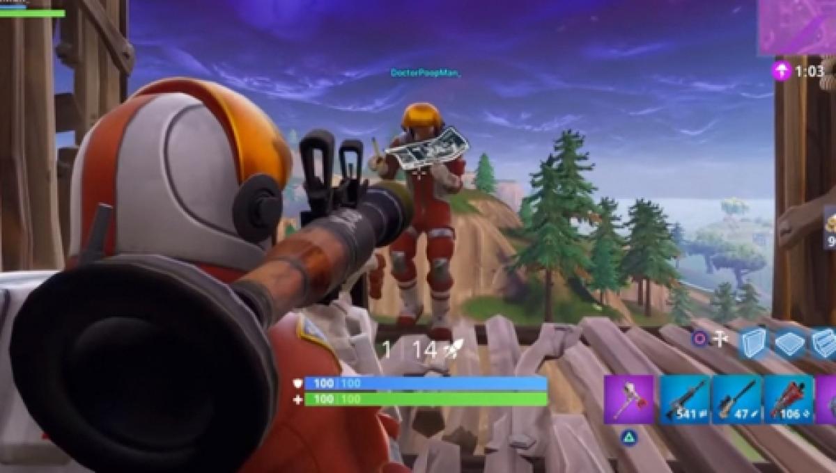 fortnite rocket building gaining popularity devs address win record bug - how to record fortnite on pc for youtube