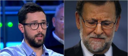 Valtonyc u Mariano Rajoy en inagen