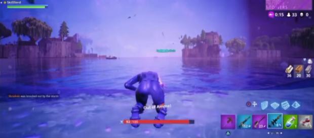 A screenshot from 'Fortnite' - YouTube/Soy Effectiivez A screenshot from 'Fortnite' - YouTube/Soy Effectiivez