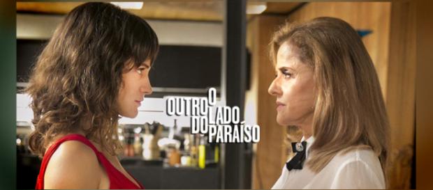 As duas se confrontarão nos próximos capítulos da novela das 9, da Rede Globo. (Reprodução/Web) As duas se confrontarão nos próximos capítulos da novela das 9, da Rede Globo. (Reprodução/Web)