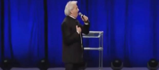 Benny Hinn admits the prosperity gospel is a lie. (Image via bringbackthecross Youtube). Benny Hinn admits the prosperity gospel is a lie. (Image via bringbackthecross Youtube).