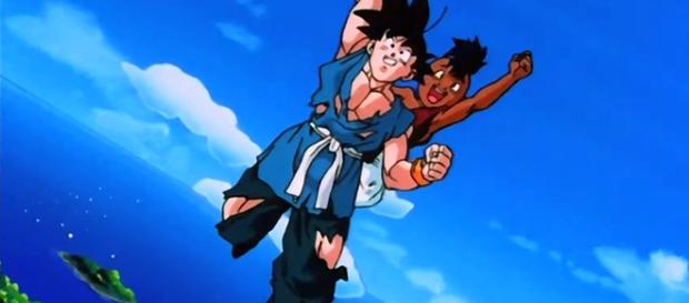 Goku e Uub no final de Dragon Ball Z Goku e Uub no final de Dragon Ball Z