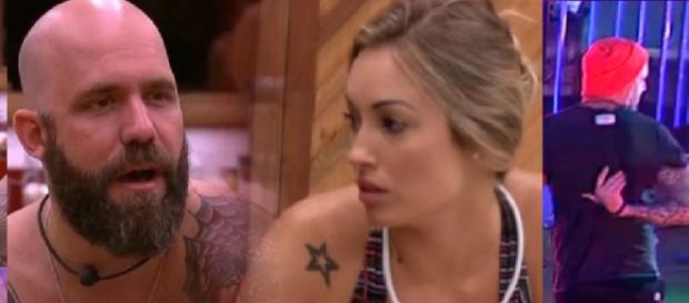 Jessica agride Caruso e internautas pedem sua expulsão Jessica agride Caruso e internautas pedem sua expulsão