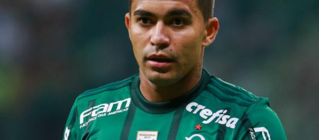 Jogador em um jogo pelo Palmeiras Jogador em um jogo pelo Palmeiras