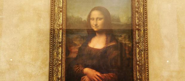 La Gioconda esposta al Louvre di Parigi La Gioconda esposta al Louvre di Parigi