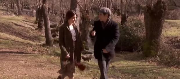 Una scena della soap opera "Il segreto" Una scena della soap opera "Il segreto"