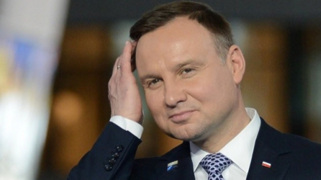 Il presidente della Polonia, Andrzej Duda
