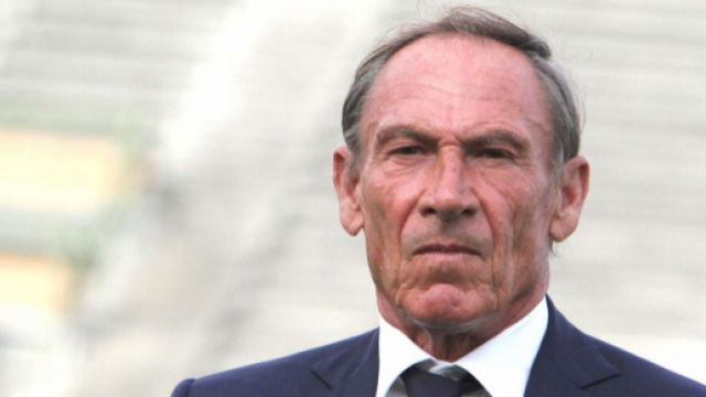 Zdenek Zeman, ospite d'onore alla presentazione del 'programma sport' del M5S