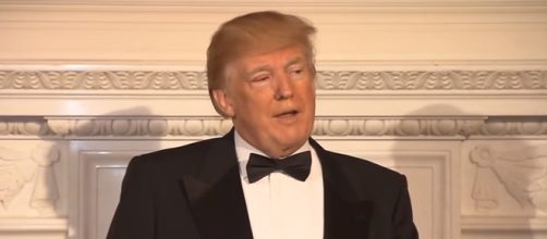 Donald Trump at the White House, via YouTube