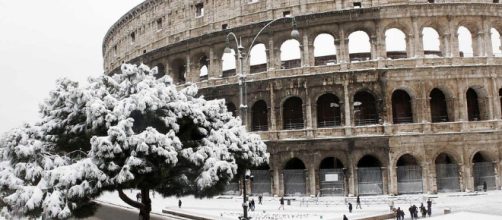 Roma inbiancata dalla neve: tutte le foto della capitale