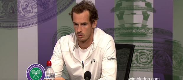 Andy Murray during a press conference at Wimbledon/ Photo: screenshot via Wimbledon official channel on YouTube Andy Murray during a press conference at Wimbledon/ Photo: screenshot via Wimbledon official channel on YouTube
