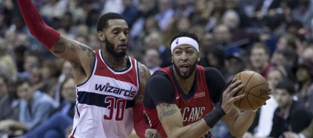 Anthony Davis might force his way out if the New Orleans Pelicans do not become a serious title contender. / Photo via Keith Allison, Flickr CC Anthony Davis might force his way out if the New Orleans Pelicans do not become a serious title contender. / Photo via Keith Allison, Flickr CC