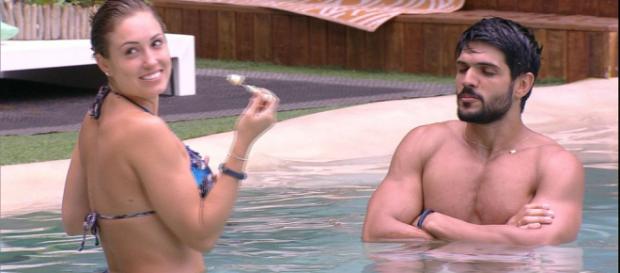 Lucas reclama de indicação ao paredão. (foto reprodução). Lucas reclama de indicação ao paredão. (foto reprodução).