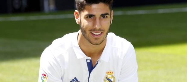 Marco Asensio en acción para el Real Madrid Marco Asensio en acción para el Real Madrid