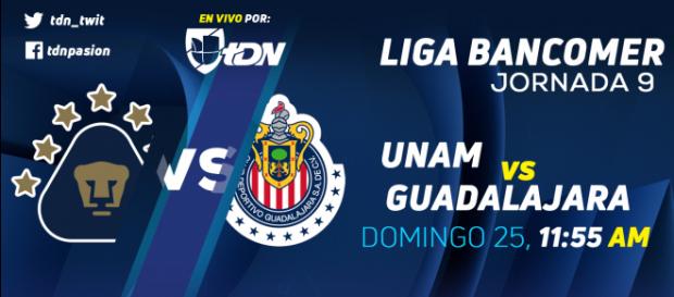 Pumas UNAM recibe a unas Chivas de Guadalajara - Televisa Deportes Pumas UNAM recibe a unas Chivas de Guadalajara - Televisa Deportes