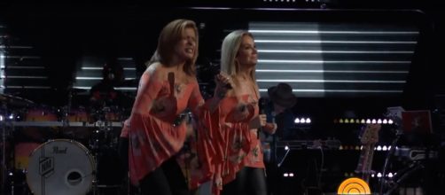 Hoda Kotb and Kathie Lee Gifford are all heart, and mostly harmony, in their blind audition for 'The Voice.' - [TODAY/ YouTube screencap]