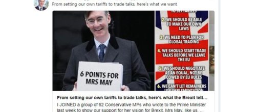 Jacob Rees-Mogg article in The Sun well received on Twitter - Image credit - Jacob Rees-Mogg | Twitter
