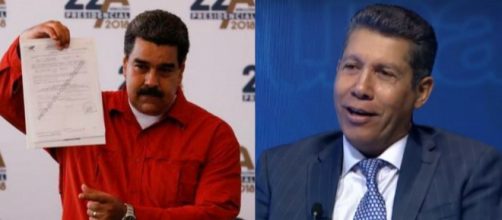 Nicolás Maduro y Henri Falcón formalizan ante (CNE) su candidatura a la elección para los comicios del 22 de abril