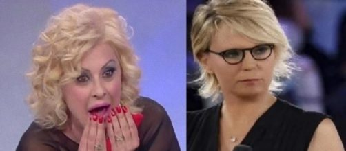 Uomini e Donne, Maria De Filippi rimprovera Tina Cipollari.