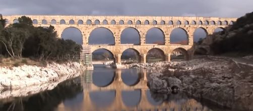 YouTube screen capture from denniscallan's video titled Nimes France