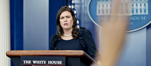 ¿Cómo obtuvo Sarah Sanders su nuevo segundo nombre? ¿Cómo obtuvo Sarah Sanders su nuevo segundo nombre?