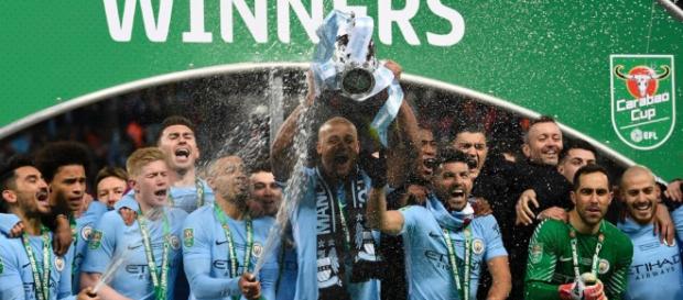 Con un golazo de Agüero, el City ganó la Copa de la Liga Con un golazo de Agüero, el City ganó la Copa de la Liga
