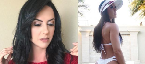 Graciele Lacerda posta foto do bumbum e quem vira piada é Zezé. Graciele Lacerda posta foto do bumbum e quem vira piada é Zezé.