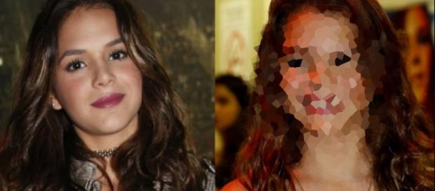 Luana Marquezine, que também é atriz, é muito parecida com sua irmã Luana Marquezine, que também é atriz, é muito parecida com sua irmã