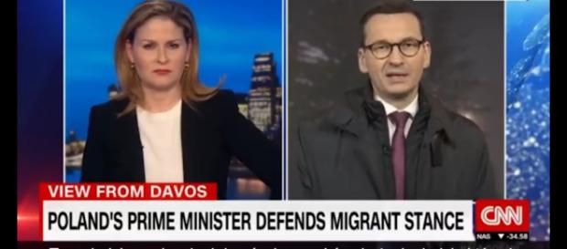 Premier Morawiecki w brytyjskiej telewizji (foto: youtube.com) Premier Morawiecki w brytyjskiej telewizji (foto: youtube.com)