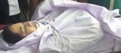 Sridevi death in Dubai: Body arrives in Mumbai, (Image via NDTV/Screencap)