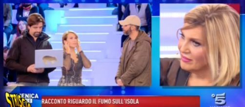 Isola 2018: il probabile contenuto dell'audio fatto ascoltare alla D'Urso.