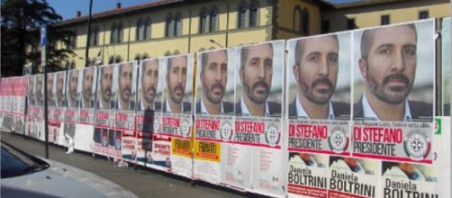 Manifesti elettorali di CasaPound Italia