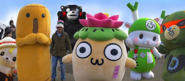 16 mascotas "yuru-chara" en Japón, para toda ocasión 16 mascotas "yuru-chara" en Japón, para toda ocasión