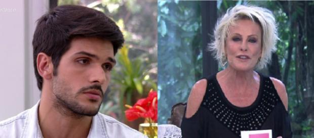 “Eu sabia que tinha errado”, explica Lucas para Ana Maria Braga. (foto reprodução). “Eu sabia que tinha errado”, explica Lucas para Ana Maria Braga. (foto reprodução).