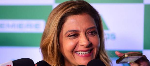 Leila Pereira é a empresária responsável pelo investimento Leila Pereira é a empresária responsável pelo investimento