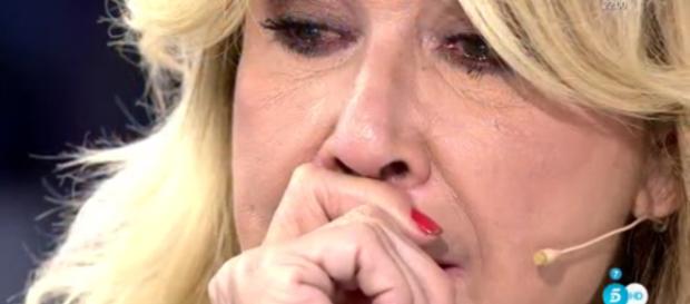 Mila Ximénez está rota de dolor. Mila Ximénez está rota de dolor.