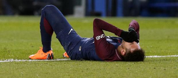 Neymar: Paris St-Germain se lesionó y se fue de seis a ocho semanas Neymar: Paris St-Germain se lesionó y se fue de seis a ocho semanas
