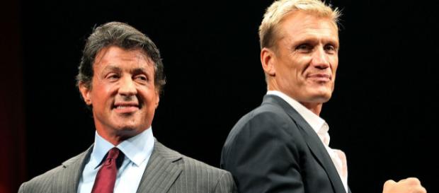 Sylvester Stallone e Dolph Lundgren, insieme sul set dopo oltre trent'anni Sylvester Stallone e Dolph Lundgren, insieme sul set dopo oltre trent'anni